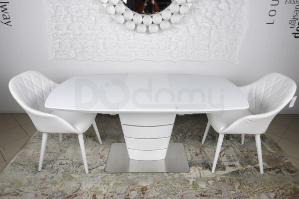 Стіл Nicolas Atlanta HT2440 (140/180 * 90) білий, фото 1