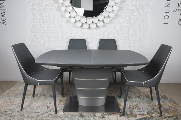 Стіл Nicolas Atlanta HT2440 (140/180 * 90) графіт, фото 3