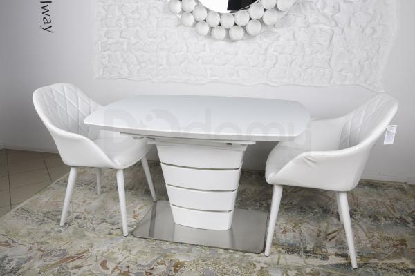 Стіл Nicolas Atlanta HT2440 (120/160 * 80) білий, фото 2