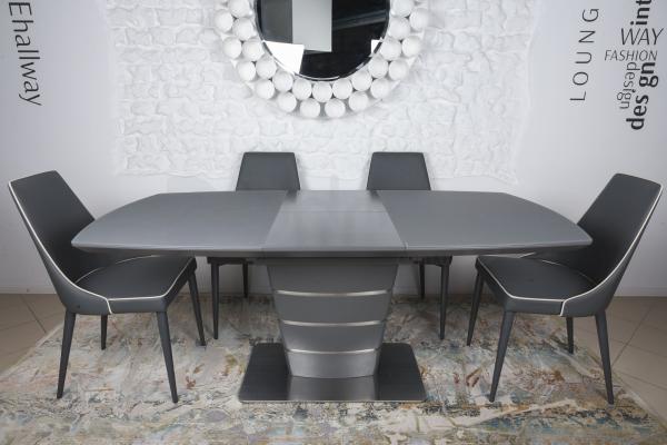 Стол Nicolas Atlanta HT2440 (120/160*80) графит, фото 1