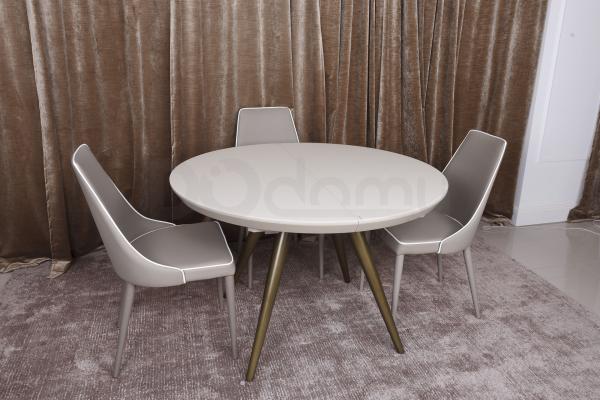 Стіл Nicolas Austin HT2398 (120/160 * 120 * 76) мокко, фото 4