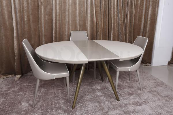 Стіл Nicolas Austin HT2398 (120/160 * 120 * 76) мокко, фото 7