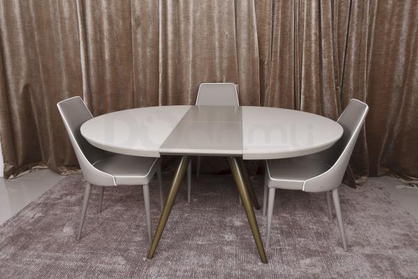 Стіл Nicolas Austin HT2398 (120/160 * 120 * 76) мокко, фото 8