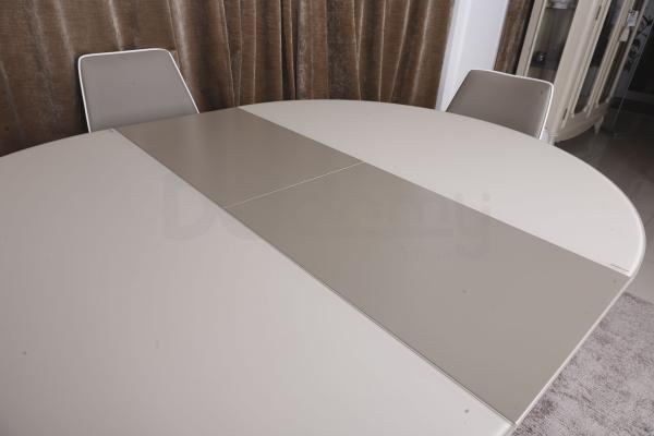 Стіл Nicolas Austin HT2398 (120/160 * 120 * 76) мокко, фото 9