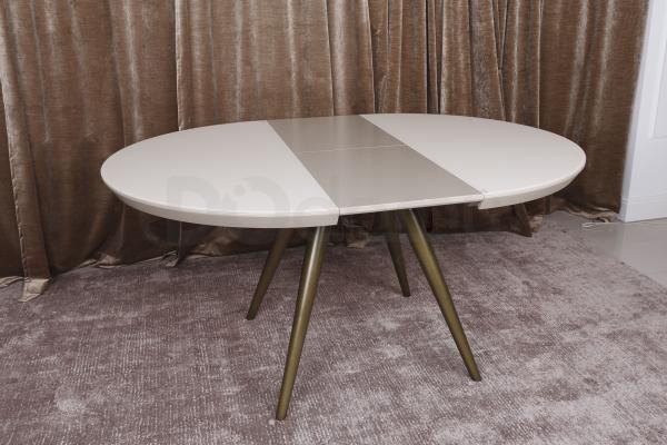 Стіл Nicolas Austin HT2398 (120/160 * 120 * 76) мокко, фото 12