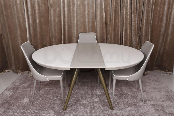 Стіл Nicolas Austin HT2398 (120/160 * 120 * 76) мокко, фото 18