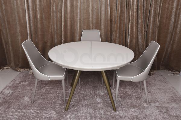 Стіл Nicolas Austin HT2398 (120/160 * 120 * 76) мокко, фото 19