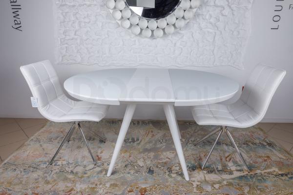 Стол Nicolas Austin HT2398 (110/145*110*76) белый, фото 1