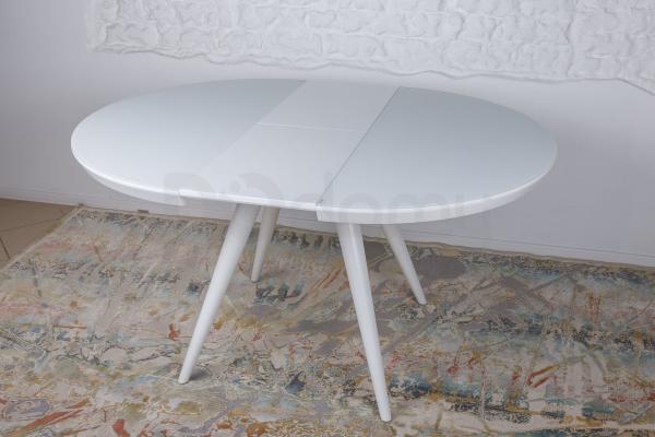 Стол Nicolas Austin HT2398 (110/145*110*76) белый, фото 3