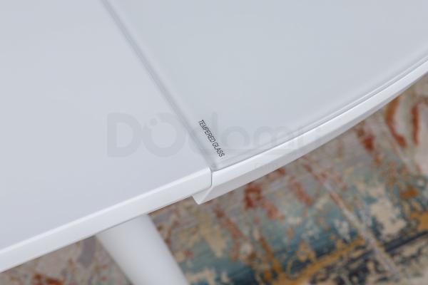 Стол Nicolas Austin HT2398 (110/145*110*76) белый, фото 4