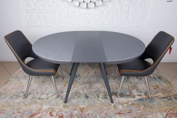 Стіл Nicolas Austin HT2398 (110/145 * 110 * 76) графіт, фото 1