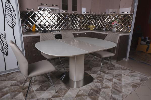 Стол Nicolas Boston HT2214 110 капучино, фото 4