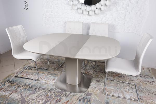 Стіл Nicolas Boston HT2214 110 капучіно / мокко, фото 2