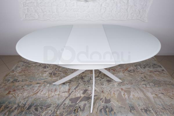 Стіл Nicolas Cambridge 4627L (125/175 * 125) білий, фото 1