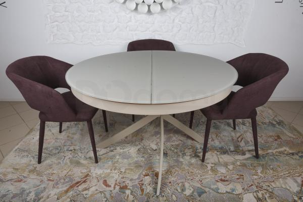 Стол Nicolas Cambridge 4627L 125 капучино, фото 1