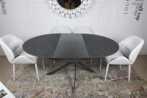 Стол Nicolas Cambridge 4627L 125 графит, фото 4