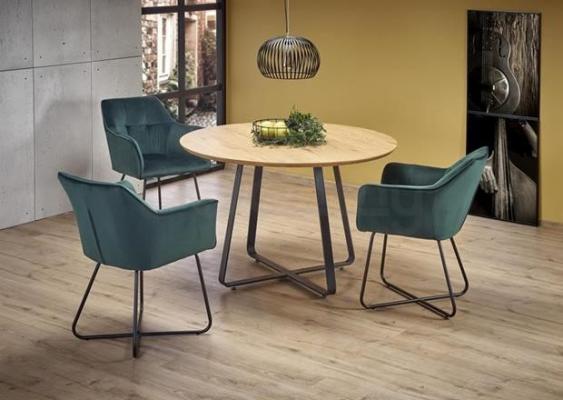 Стол HALMAR LOOPER 2 круглый, фото 2