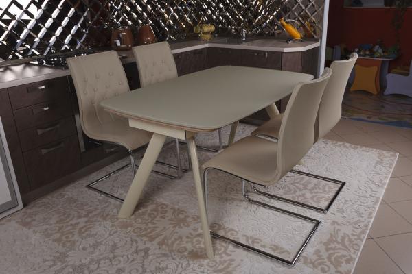 Стіл Nicolas Chester TL-1134D 140 бежевий, фото 5