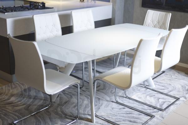 Стіл Nicolas Chester TL-1134D 140 білий, фото 5