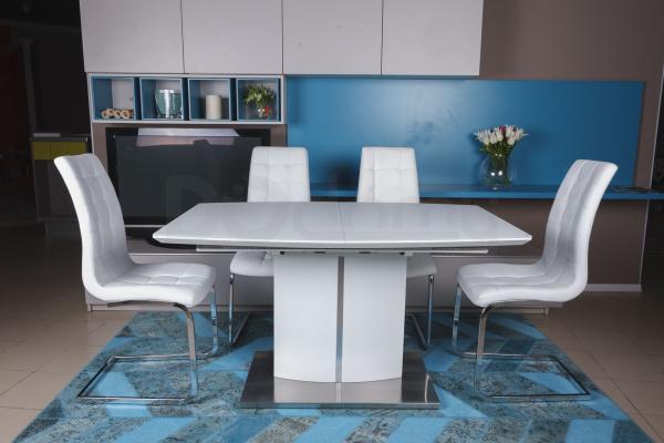 Стіл Nicolas Dallas HT2241 140 білий, фото 4