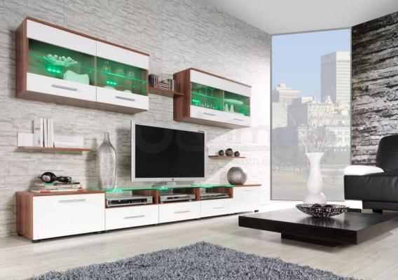 Стенка CAMA I Слива/Белый, фото 1