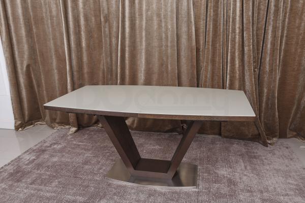 Стіл Nicolas Detroit HT2135 160 крем / венге, фото 8