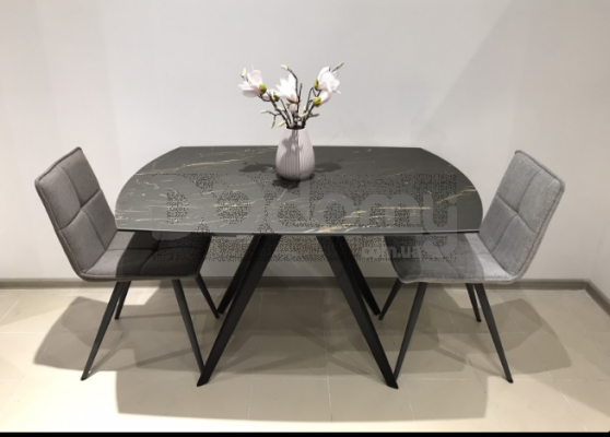 Стіл Nicolas Coventry кераміка чорний, фото 1