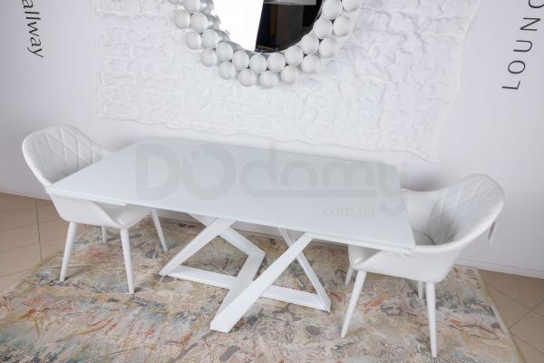 Стол Nicolas Fleetwood NEW 4697L белый шпон, фото 6