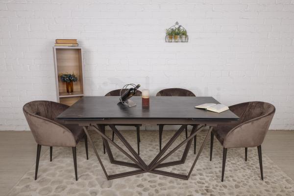 Стіл Nicolas Nottingham 4726L кераміка коричневий, фото 1