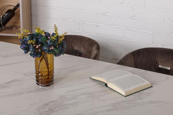 Стол Nicolas Moss 160 керамика белый, фото 4