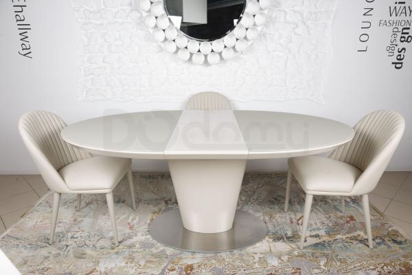 Стіл Nicolas GEORGIA HT2432 Kyoto (120/150 * 85 * 76) капучино, фото 1