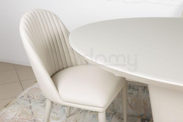 Стіл Nicolas GEORGIA HT2432 Kyoto (120/150 * 85 * 76) капучино, фото 3