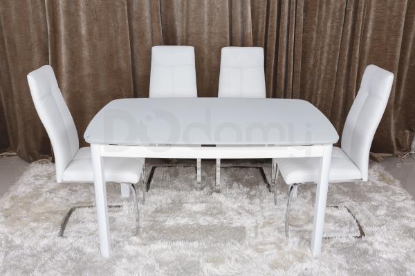 Стіл Nicolas Leicester TL-1128D 140 білий, фото 2