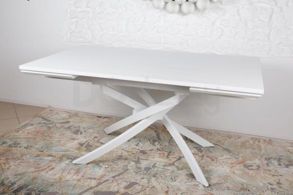 Стіл Nicolas Lincoln 4626L (160/240 * 90) білий шпон, фото 3