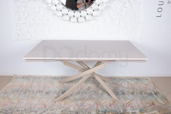 Стіл Nicolas Lincoln 4626L (160/240 * 90) капучино шпон, фото 1