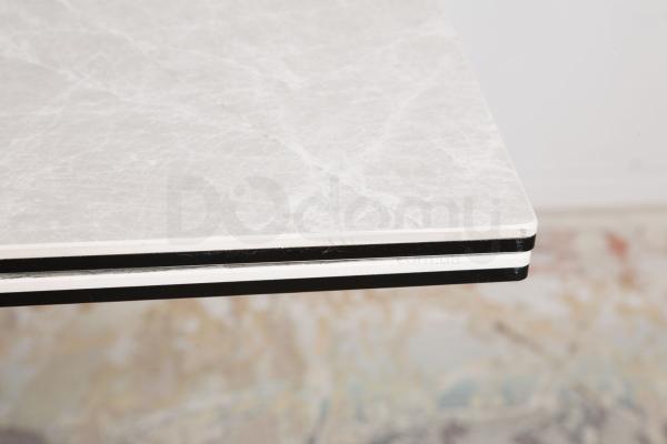 Стол Nicolas Lincoln 4626L (160/240*90) керамика светло-серый глянец, фото 4