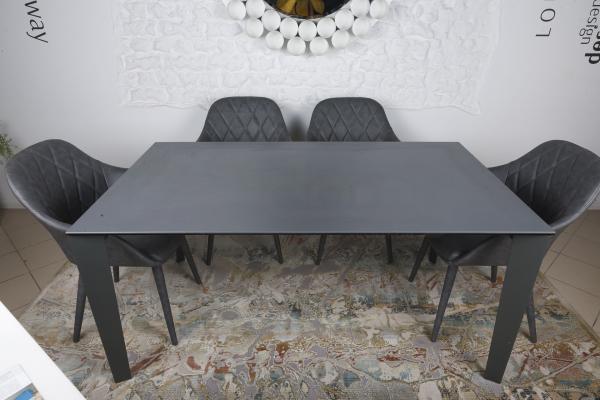 Стіл Nicolas Liverpool 4622L 160 кераміка мокрий асфальт, фото 1