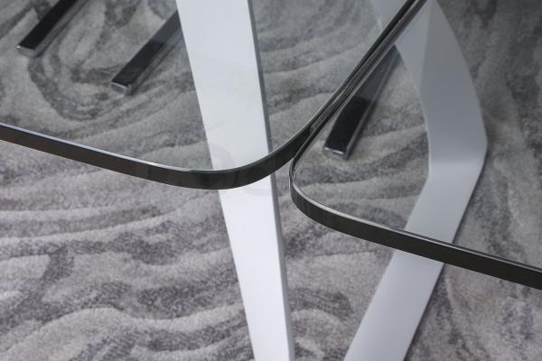 Стол Nicolas London 4558L (160/240*90*75) прозрачный, фото 3