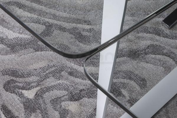 Стол Nicolas London 4558L (160/240*90*75) прозрачный, фото 4