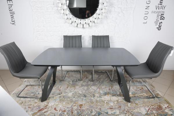 Стол Nicolas London 4571L 160 керамика мокрый асфальт, фото 2