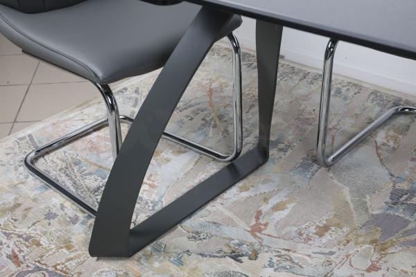 Стол Nicolas London 4571L 160 керамика мокрый асфальт, фото 3