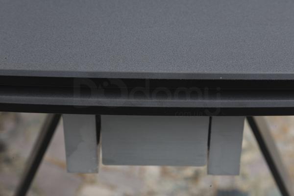 Стол Nicolas London 4571L 160 керамика мокрый асфальт, фото 4