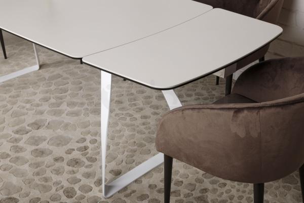 Стол Nicolas London 4571L 160 керамика молочный, фото 5