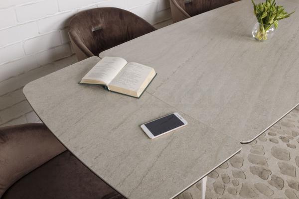 Стіл Nicolas London 4571L 160 кераміка беж, фото 5