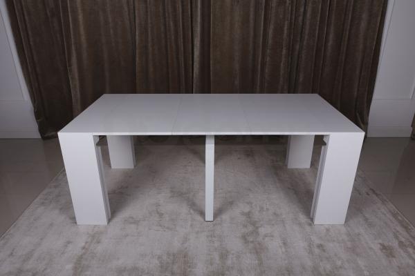 Стіл Nicolas-консоль Manchester 3899L (45/200 * 95) білий, фото 1