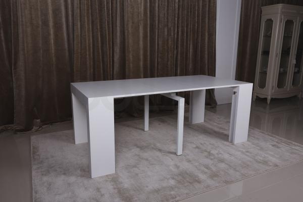 Стіл Nicolas-консоль Manchester 3899L (45/200 * 95) білий, фото 3