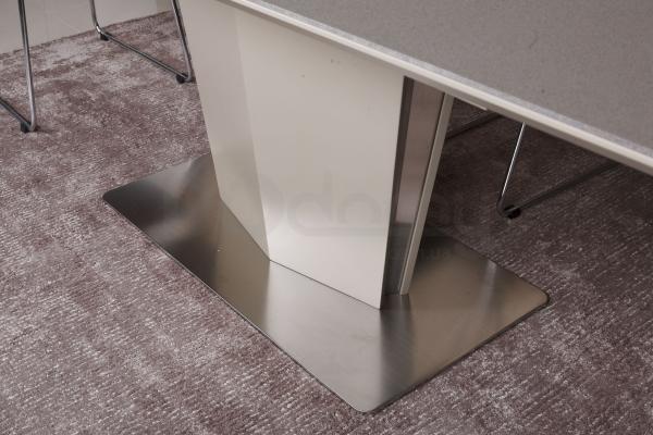 Стіл Nicolas Michigan HT2368 (180/230 * 95) склокераміка мокко / пудра, фото 2