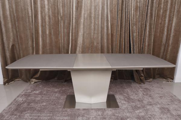 Стіл Nicolas Michigan HT2368 (180/230 * 95) склокераміка мокко / пудра, фото 5