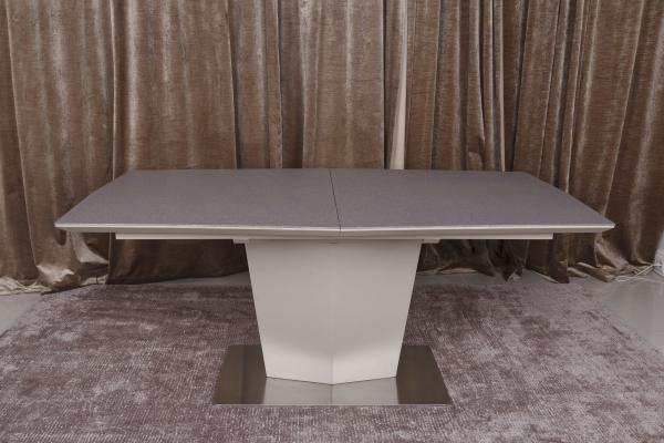 Стол Nicolas Michigan HT2368 (180/230*95) стеклокерамика мокко/баклажан, фото 1