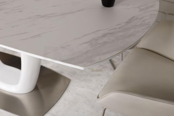 Стіл Nicolas Ottawa HT2510 140 білий кераміка, фото 6